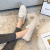 Leni™ | Comfortable moccasins - Cream / 35