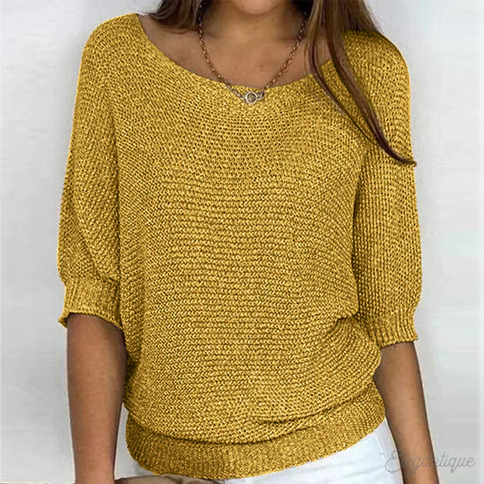 Paula | Sweater - Yellow / S