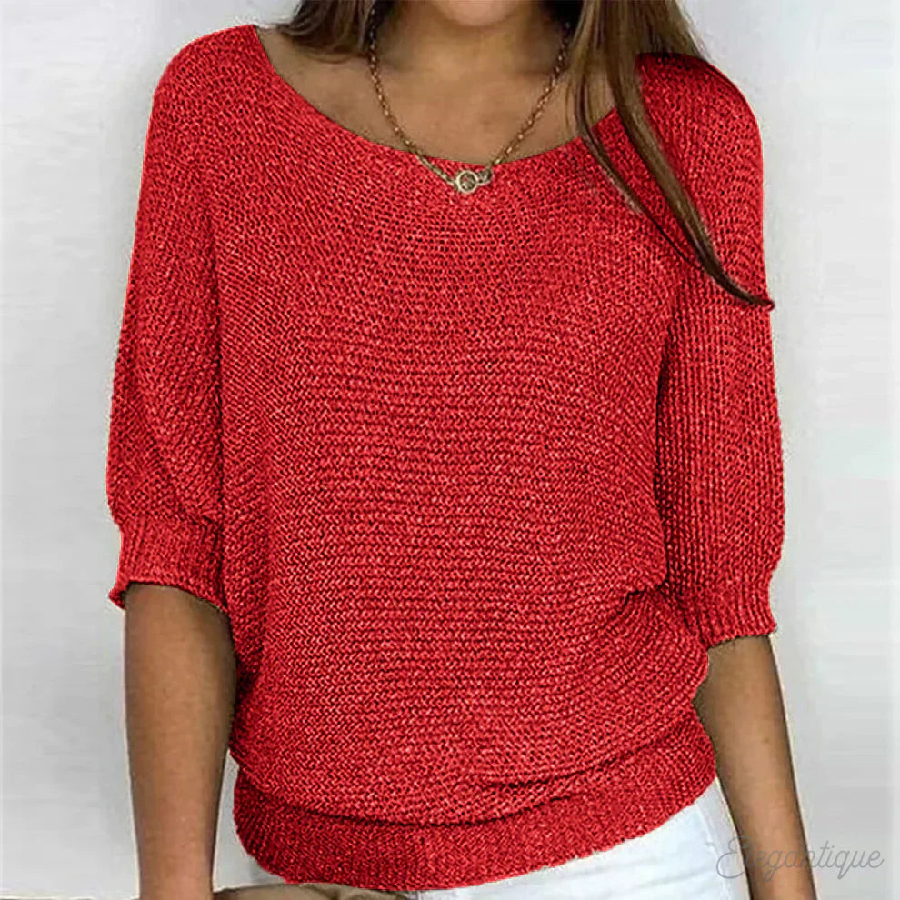 Paula | Pull-over - Red / S