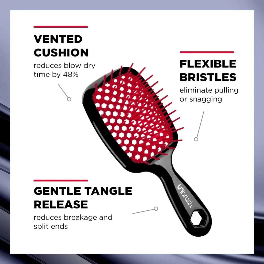 UNbrush | the gentlest detangler! | 50% DISCOUNT TODAY! - hair brush - Pink