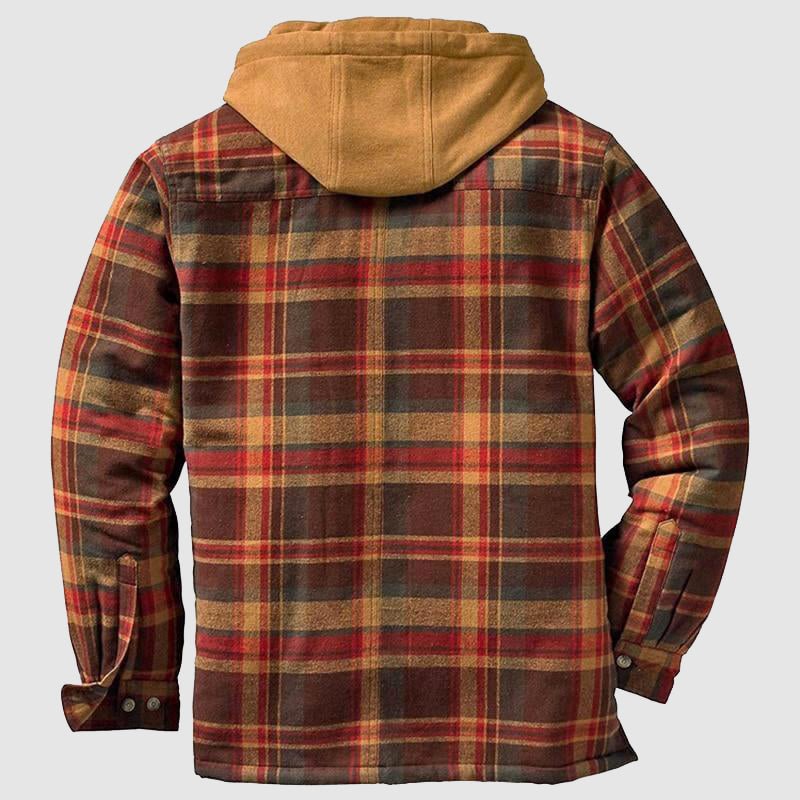 Henrik™ | Lined lumberjack jacket - Blue / S