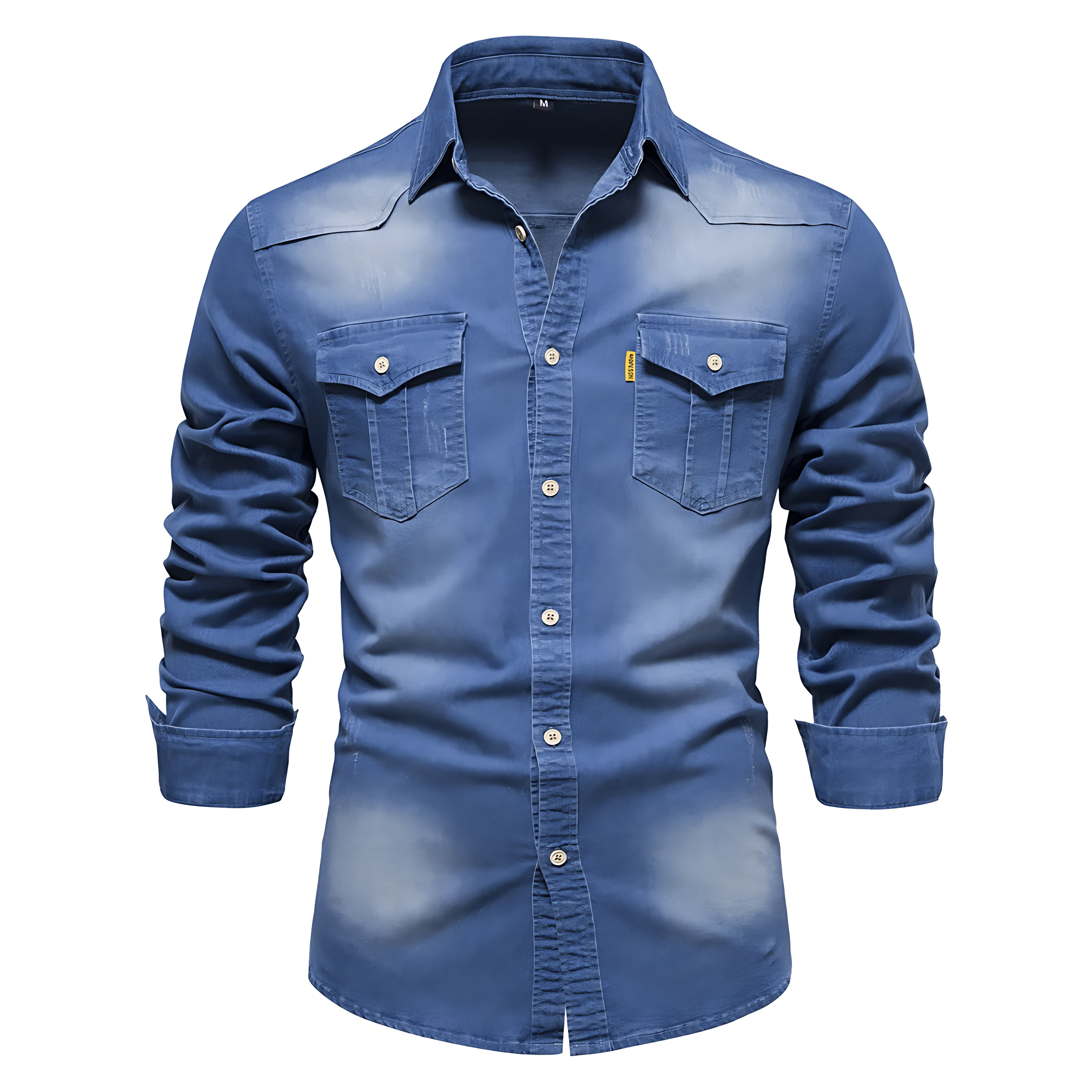 Astra - Denim shirt - Light blue / S