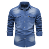 Astra - Denim shirt - Light blue / S