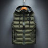 Henry™ | Urban hooded waistcoat - Green / XXS