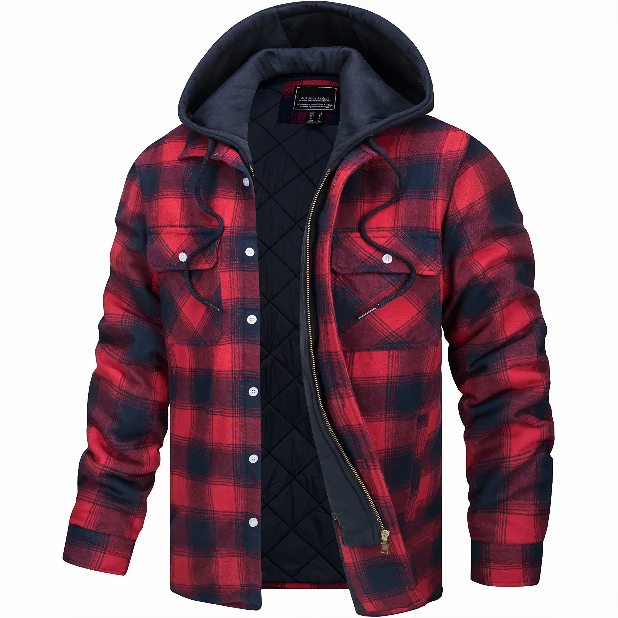 Emil™ | Stylish spring jacket - Red / S