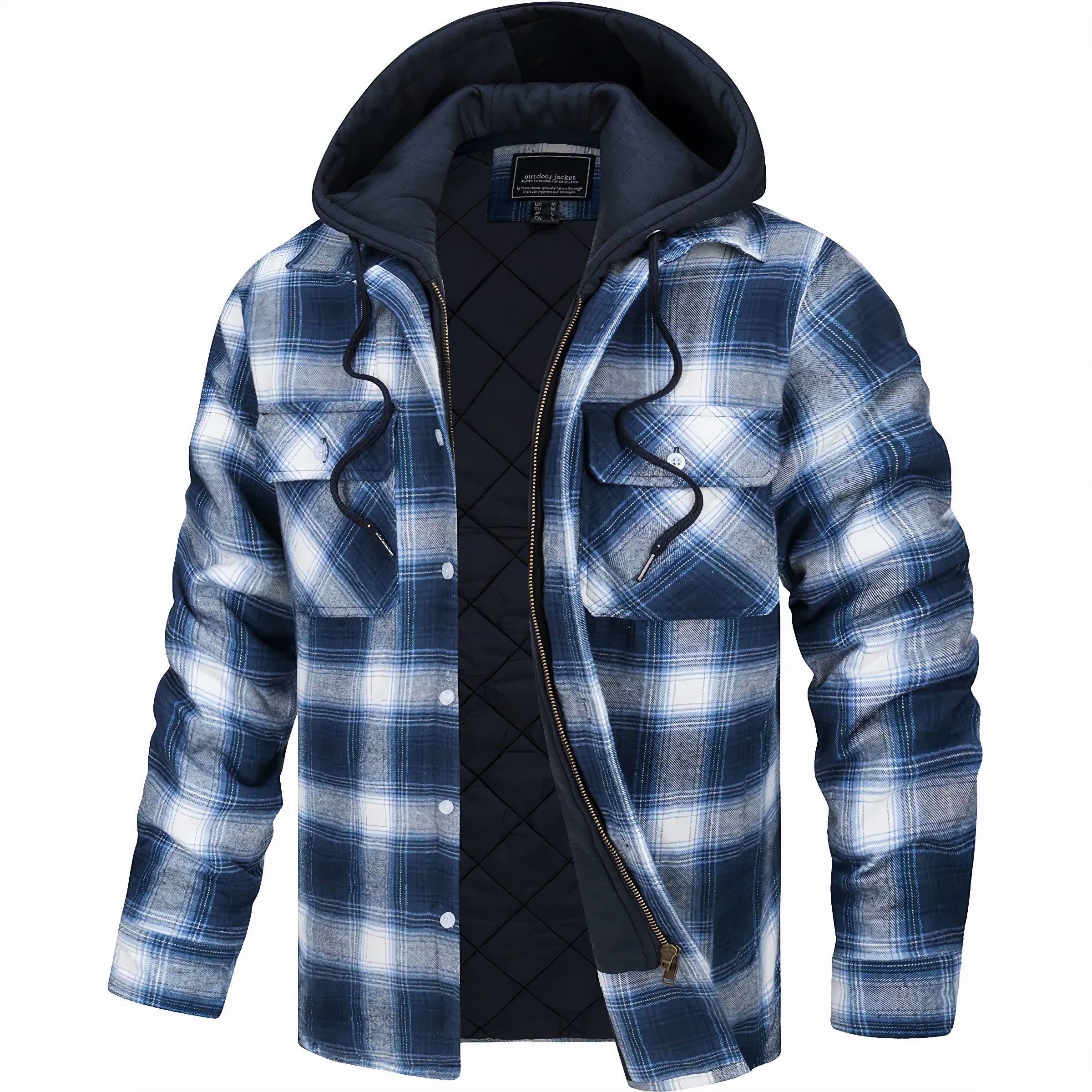 Emil™ | Stylish spring jacket - Dark blue / S