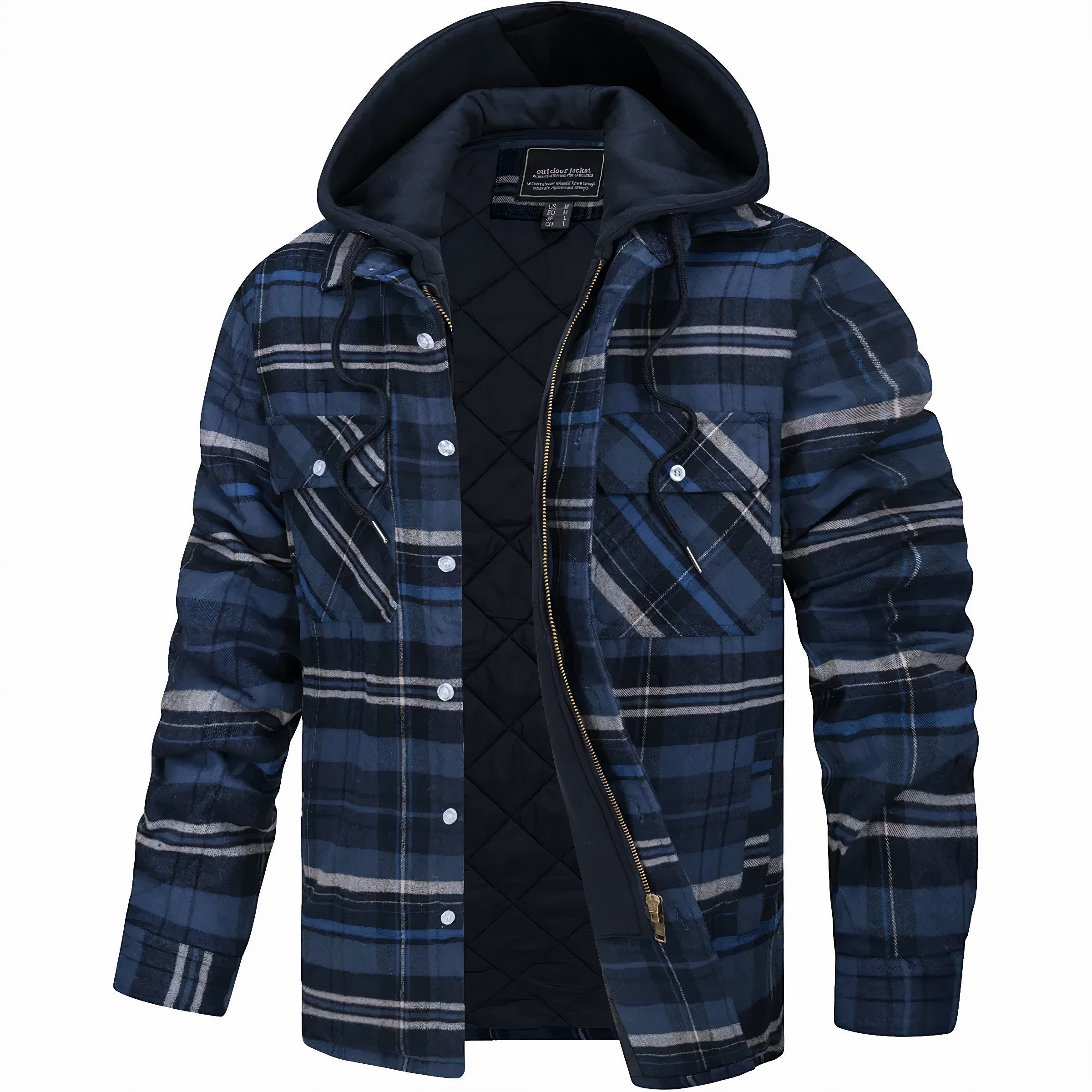 Emil™ | Stylish spring jacket - Navy blue / S