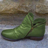 Tamina™ | Stylish leather boots - 2075-D - Green / 35