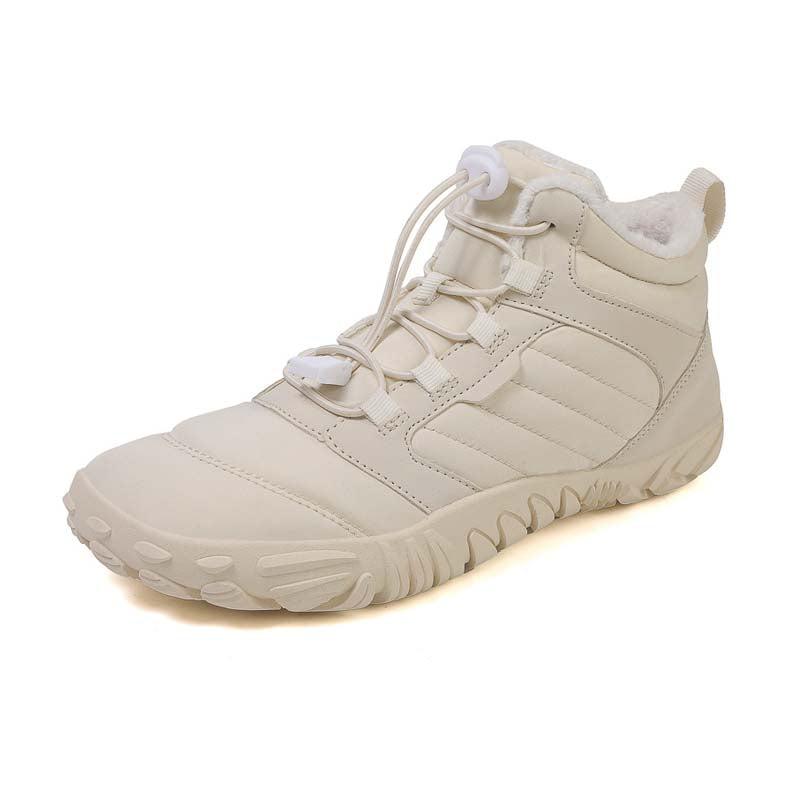 Sofia | Warm barefoot shoes - 2178-R - White / 35